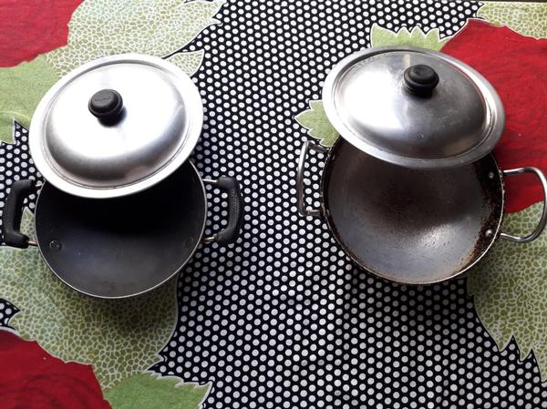 Aapa Kadai with Lid & round bottome