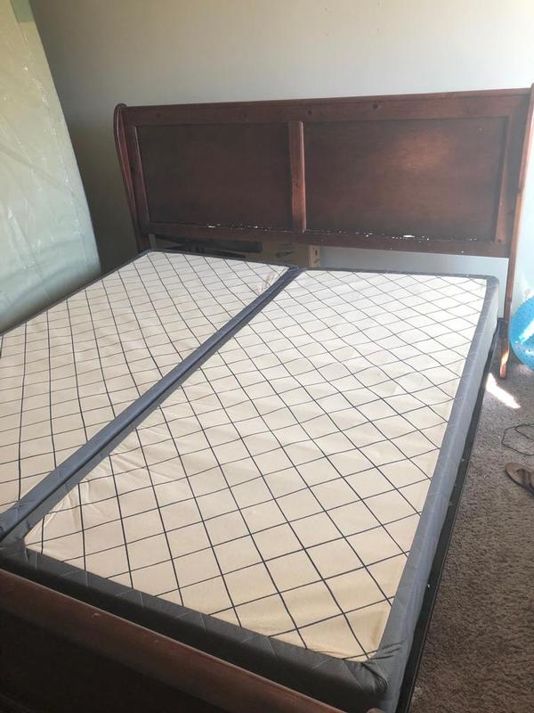 Slumberland Bed Set - Frame + BoxSpring + Mattress