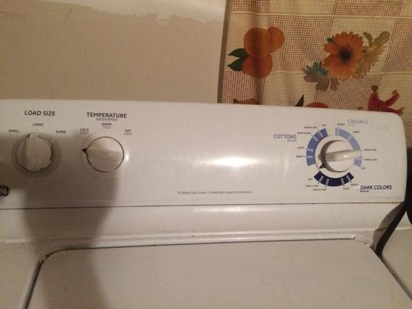 GE - Washer and Dryer