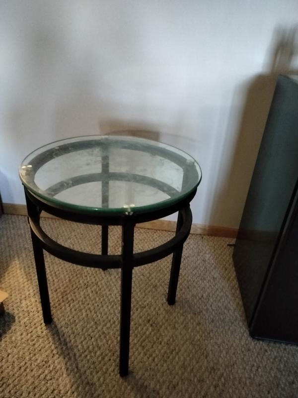 Glass stool