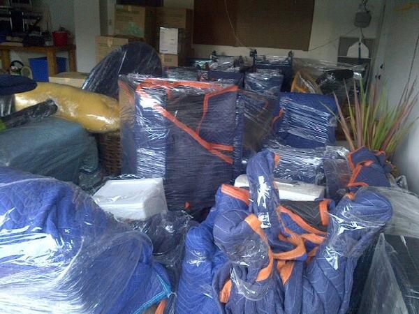 Wrapped furniture 