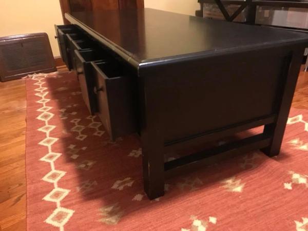 Crate and Barrel coffee table