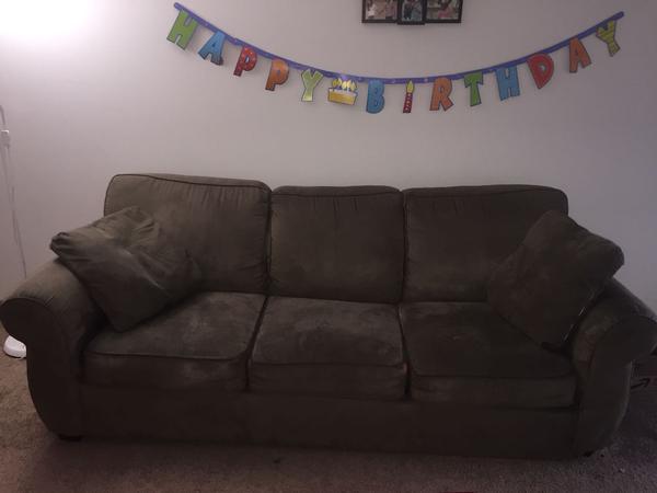 Sofa with Bed - $30