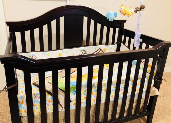 Crib And Changing Table