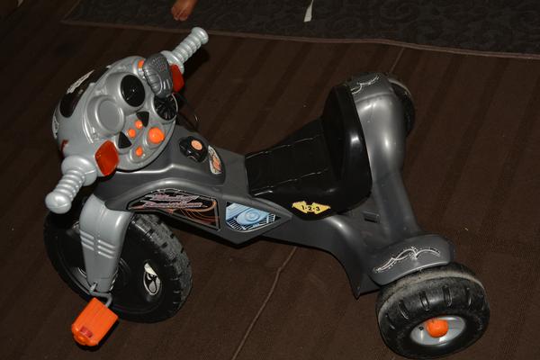 fisher price harley davidson lights and sounds trike