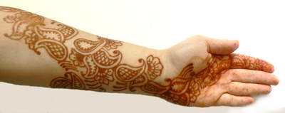 Henna Paisley Arm
