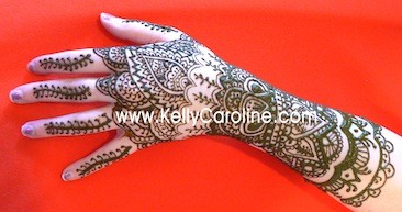 Bridal Henna Hand Design
