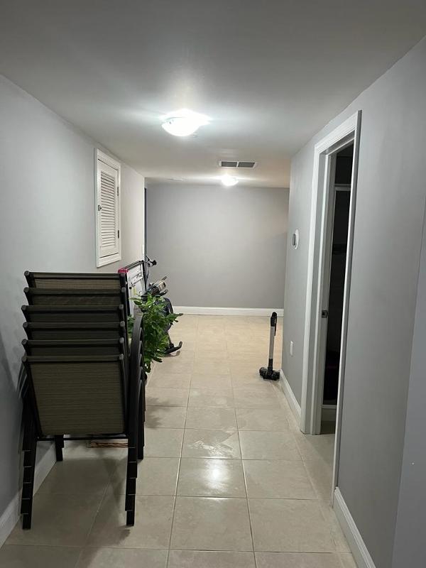 1800 / 1 bedroom/1 Living room newly fully furnished basement apartment for rent. (Iselin, NJ)