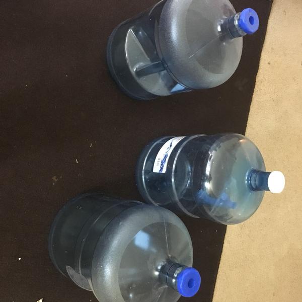 water bottles